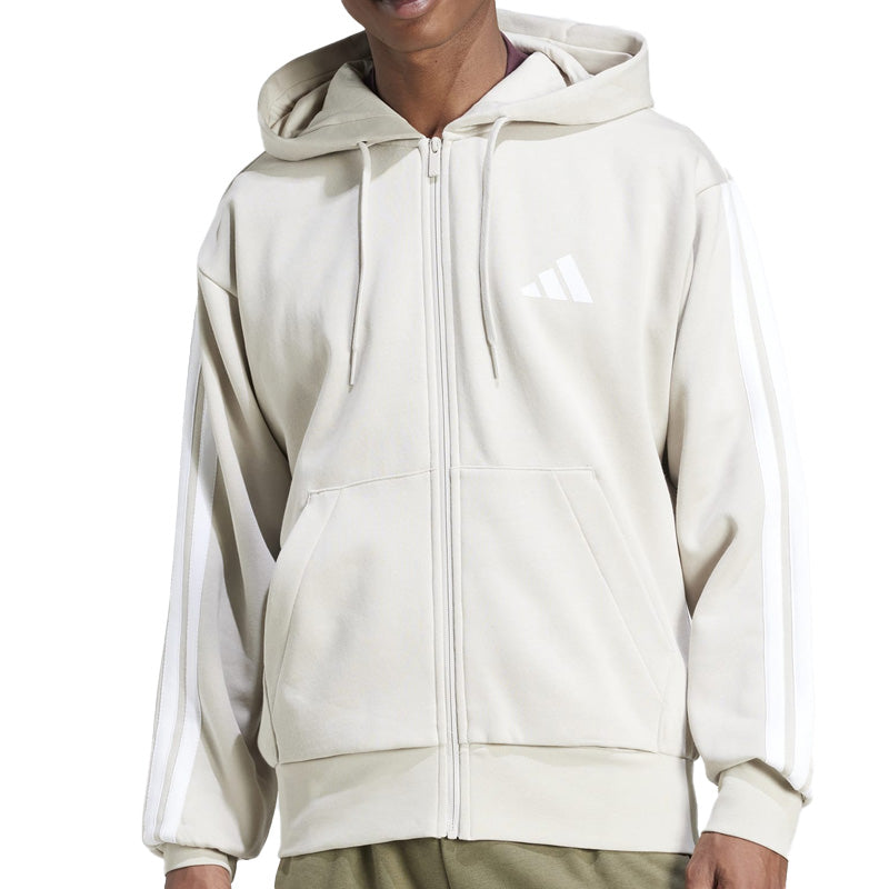 Felpa uomo Essentials 3-Stripes Fleece