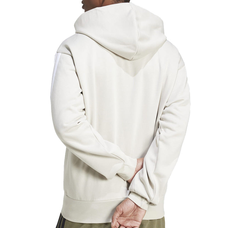 Felpa uomo Essentials 3-Stripes Fleece