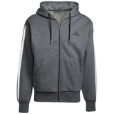 Felpa uomo Essentials 3-Stripes Fleece