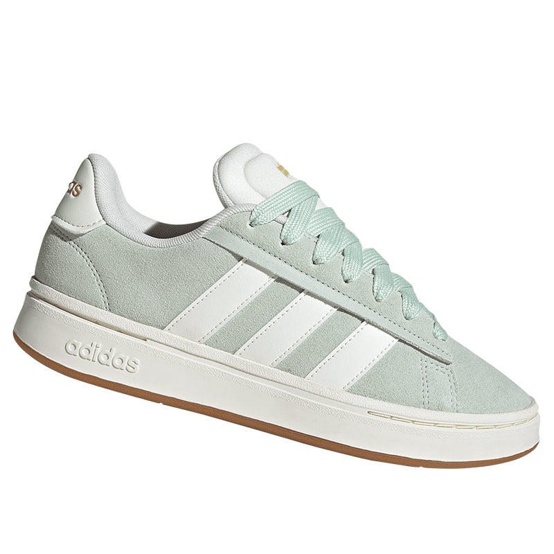 adidas gazelle silver green womens Shop Black Womens adidas Grand Court Platform Sneakers – Shoebacca