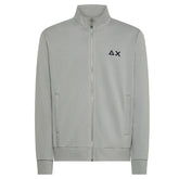Felpa uomo cotone zip