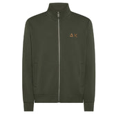 Felpa uomo cotone zip