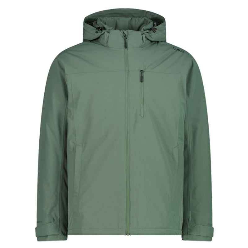 Cmp - Man Jacket Fix Hood Twill 3 Layer Giacca Sci Uomo Taglia 50