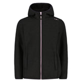 Giacca bambina knit tech melange