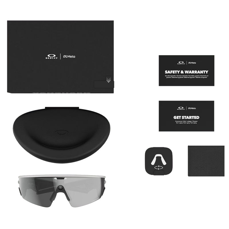 Occhiali AI Meta Vanguard lenti Prizm Black