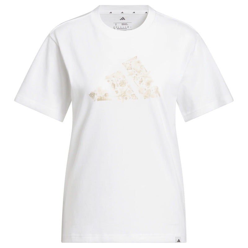 T-Shirt donna Iridescent Shells Big Logo Graphic