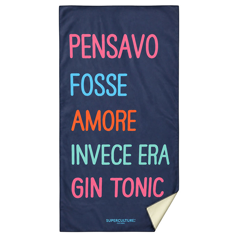 Telo microfibra Gin Tonic