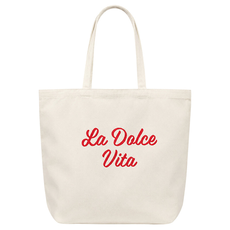 Borsa Maxi cotone Dolce Vita