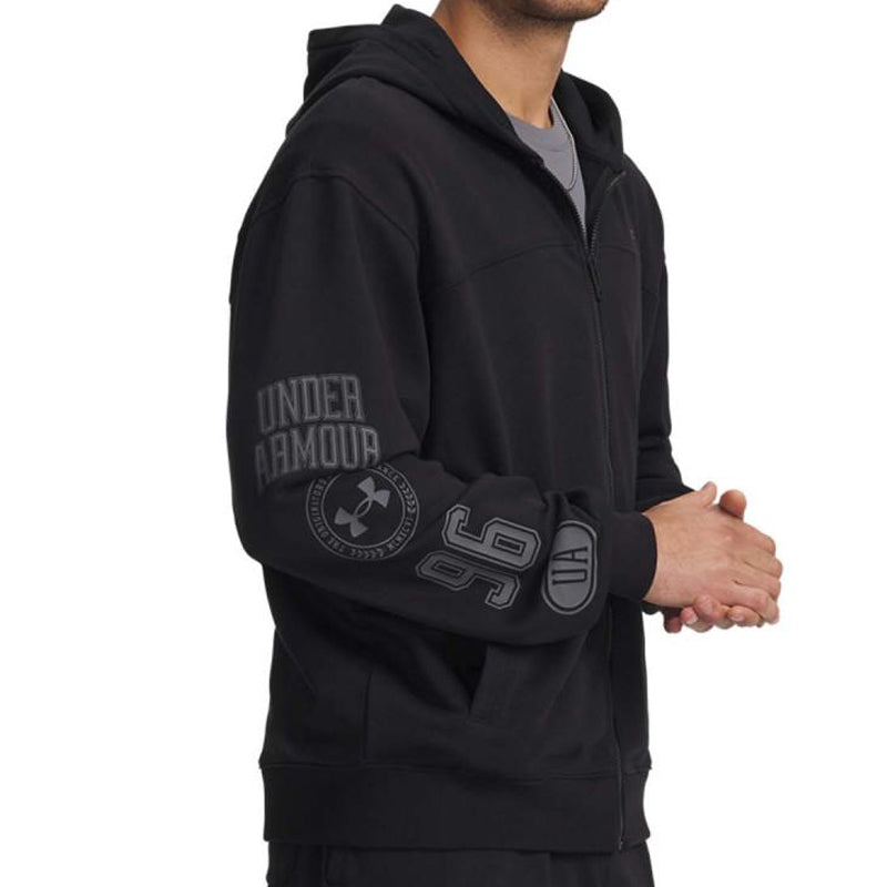 Felpa uomo Rival Graphic zip