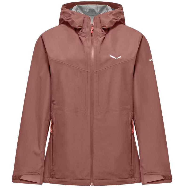 SALEWA Giacca Donna SELLA 3L PTX | Hardshell Impermeabile Antivento E Traspirante | Leggera Per Scialpinismo E Sport