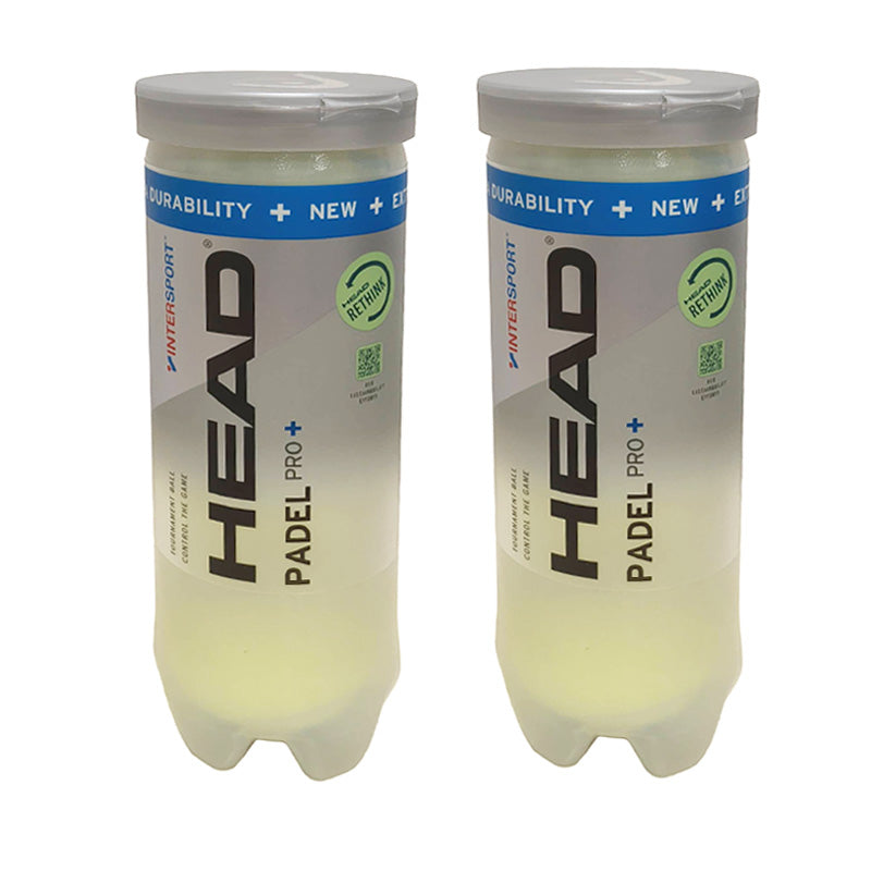 Coppia Tubi 6 palline Padel Pro+