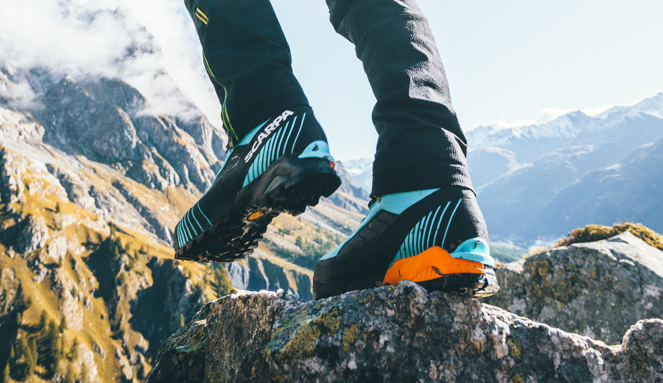 Mathis Dumas - Scarpa Ribelle Lite HD in montagna