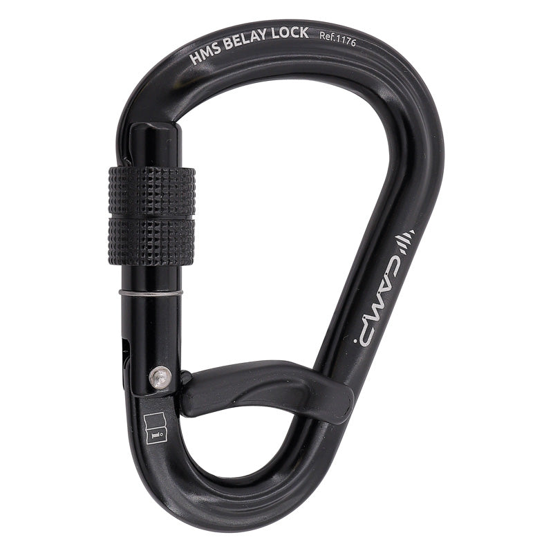 Moschettone HMS Belay Lock