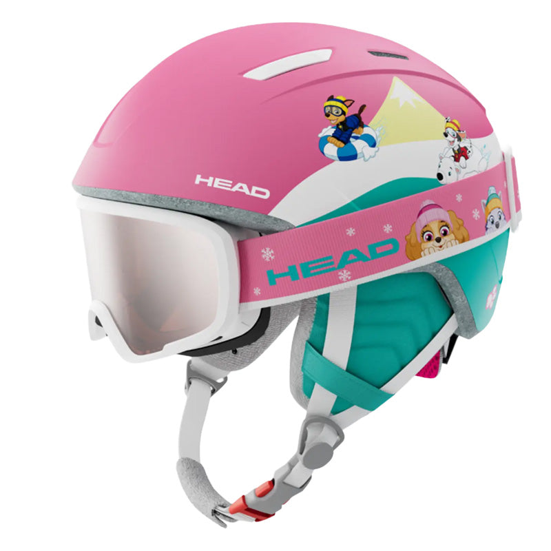 Casco bambina Mojo Paw Junior + Maschera