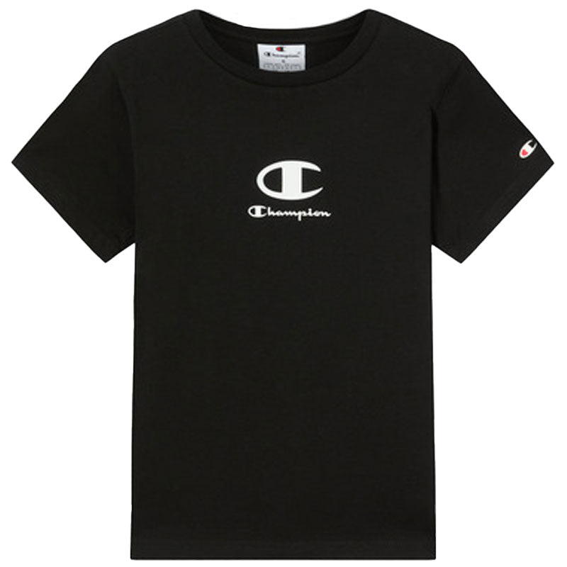 Abbigliamento Magliette Champion Bambino Nero CHAMPION T-SHIRT