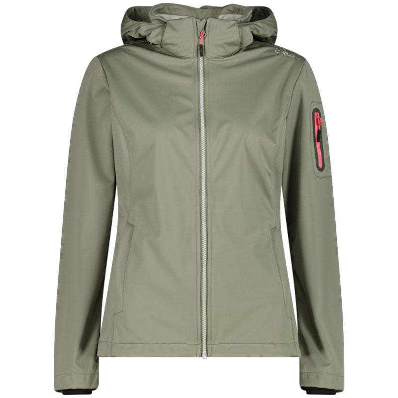 Giacca donna Softshell cappuccio removibile