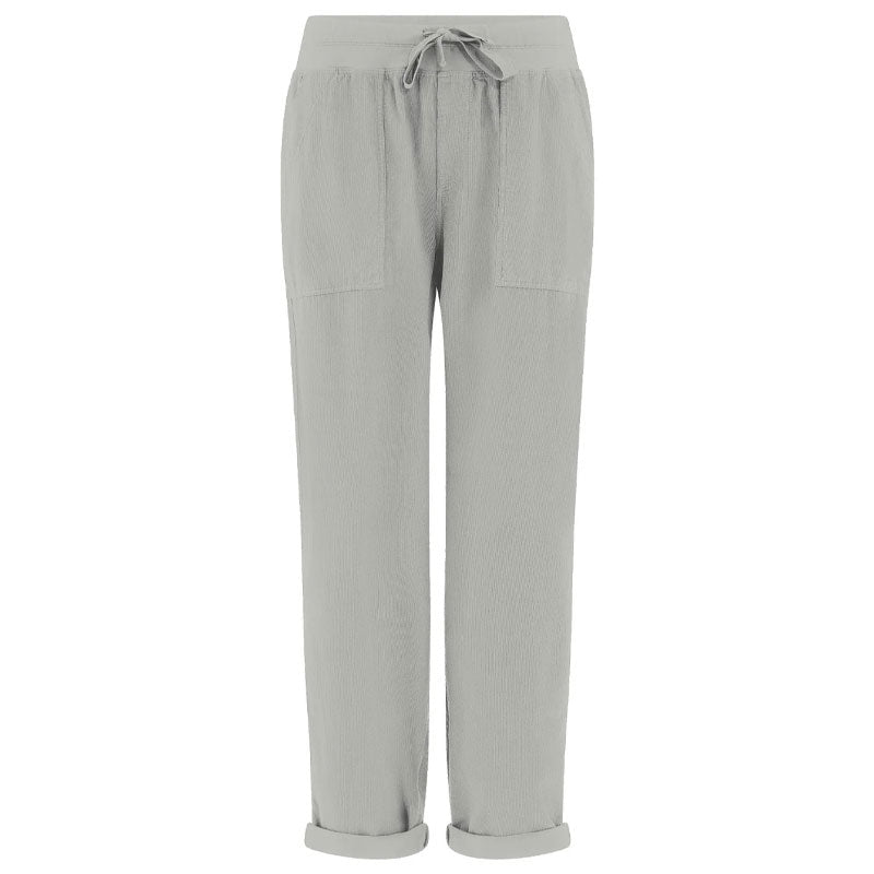 Pantalon DEHA En Coton Et Soie - Taille S, Marron, Occasion Très Bon état