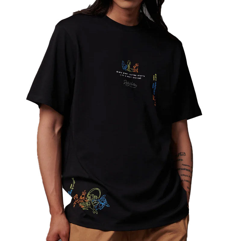 T-Shirt uomo Starters Pokemon