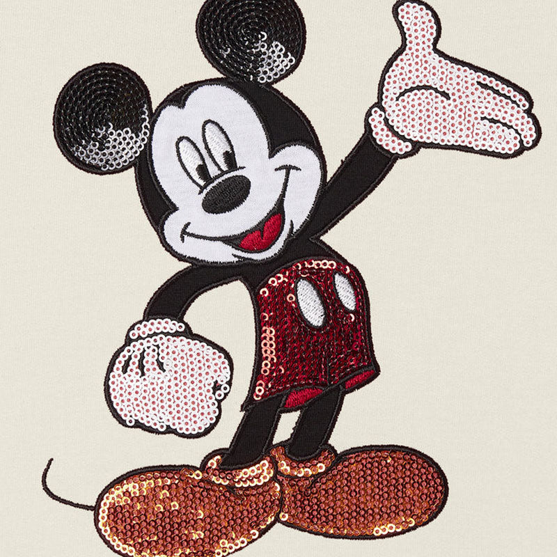 Felpa donna Mickey Crop