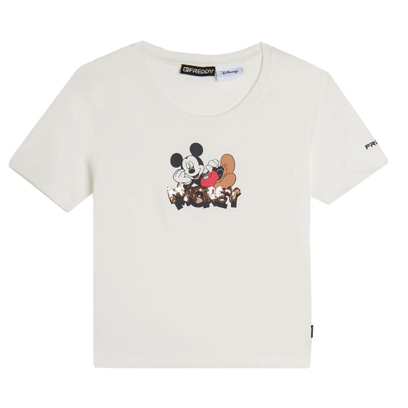 T-Shirt donna Mickey Crop