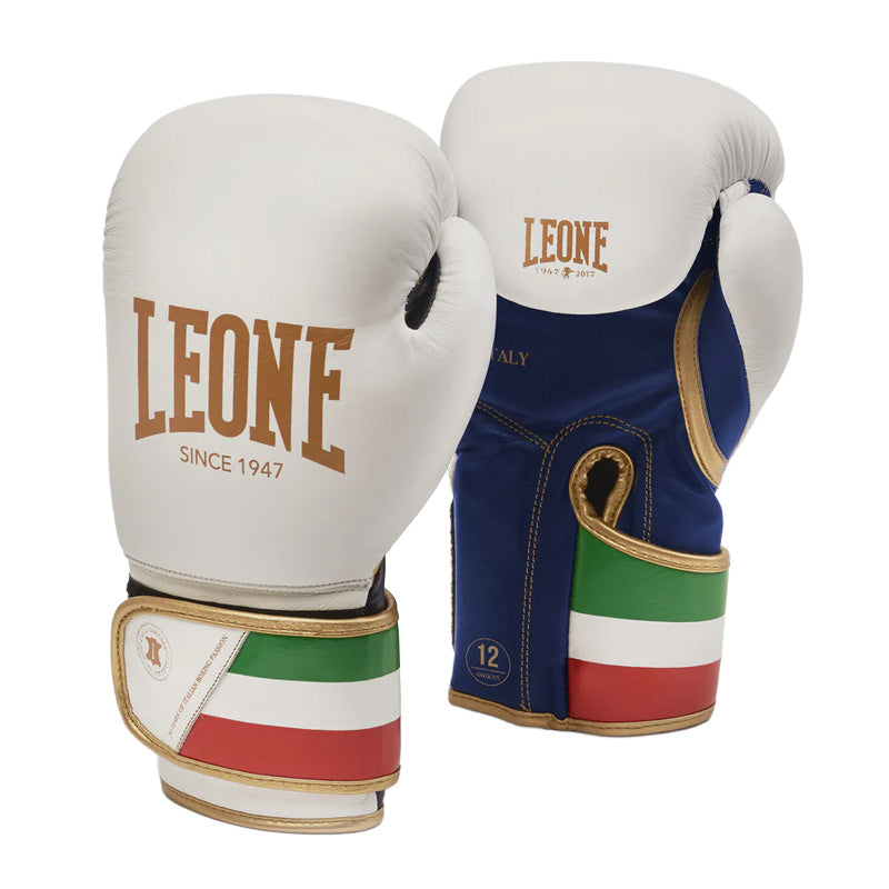 Guantoni Da Boxe Leone 1947 | Italia Tricolore | Protezione Polsi Rinforzata