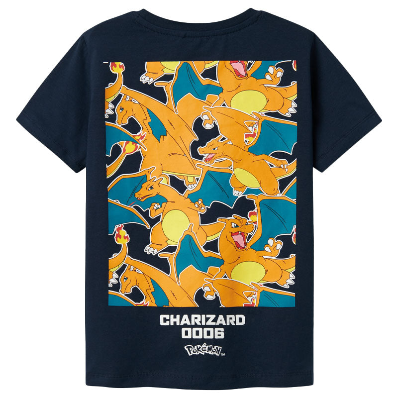 NAME IT Jungen T-Shirt Mit Pokémon Design - Lockerschnitt, Kurzarm