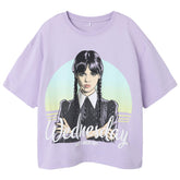 T-Shirt bambina Mercoledì