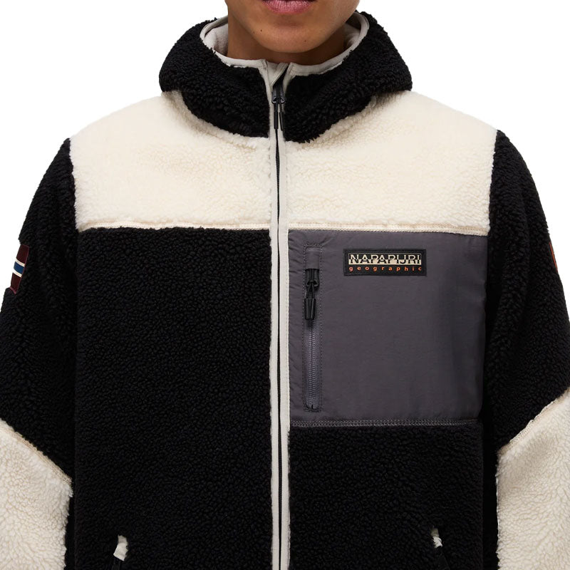 Felpa uomo Yupic pile cappuccio