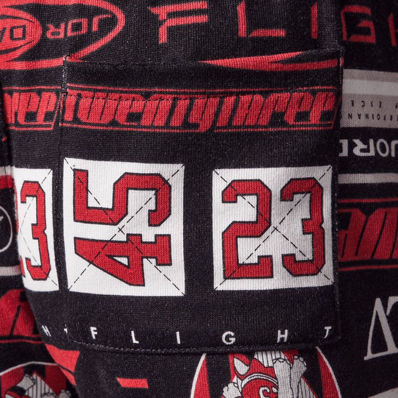 Pantaloncino bambino Jordan FT Aop