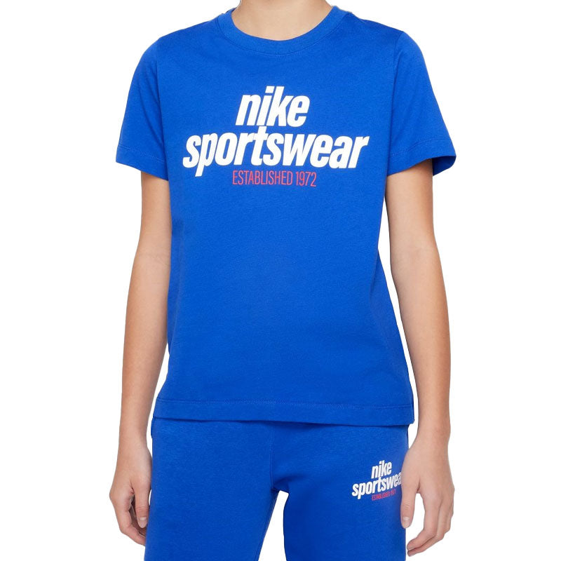 Nike Sportswear Maglie Nike Bambino Blu T-Shirt Nike Unisex