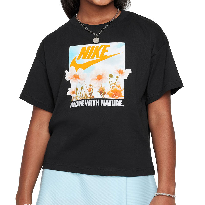 T-Shirt bambina Crop NIKE - Main Image