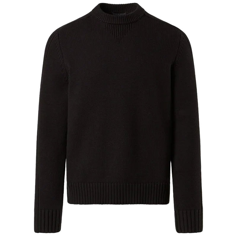 NORTH SAILS Maglione Uomo Con Mezza Zip E Collo Alto – In Cotone Organico E Lana, Bordi A Costine, Logo Ricamato – Casual E Confortevole