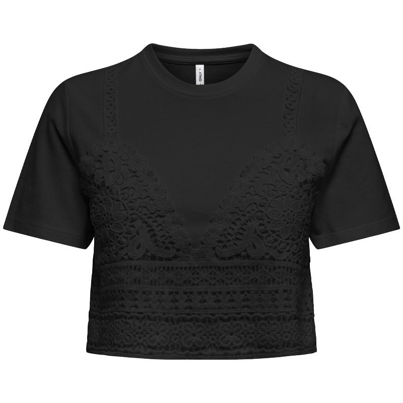 Only T-Shirt Donna – Confezione Da 2 – Maglietta In Jersey, Girocollo, Slim Fit, Manica Corta – Perfetta Per Il Tempo Libero - 6