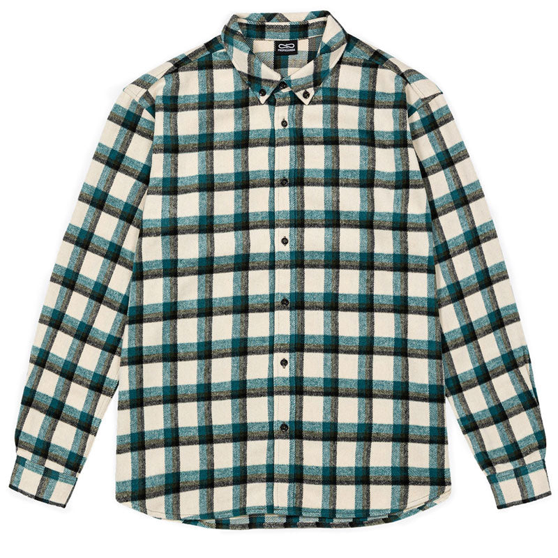 Camicia Benny Flanelle - Verde - Cotone biologico - Sézane Camicia Benny Flanelle - Verde - Cotone biologico - Sézane