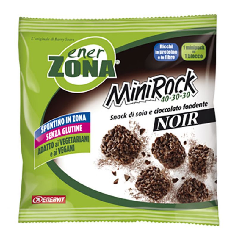 Snack Minirock Enerzona Noir - 24gr