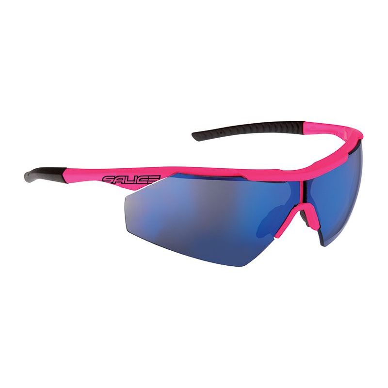 OCCHIALE LENTE SPECCHIATA  FUCSIA - RW BLU