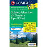 Cartina Groden Seiser Alm