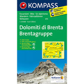 Cartina Dolomiti Di Brenta
