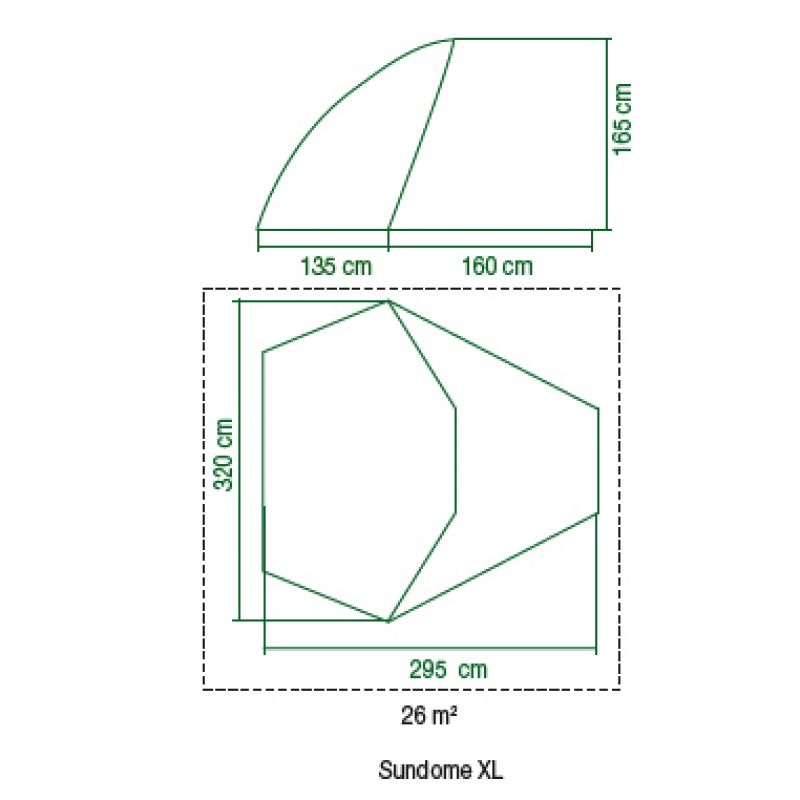 Tenda Sundome XL