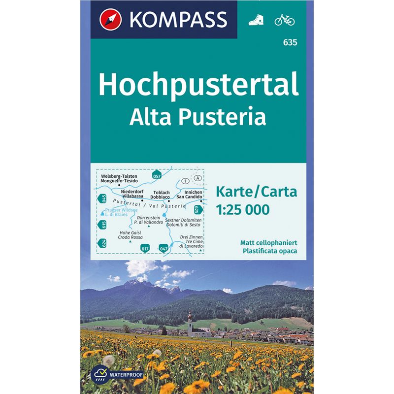 Cartina Alta Pusterla