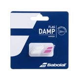 Antivibrazione Flag Damp bianco/rosa