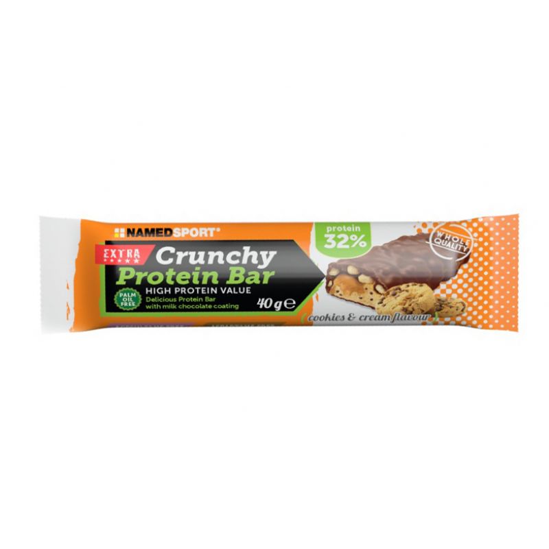 BARRETTA CRUNCHY PROTEIN BAR COOKIE CREAM