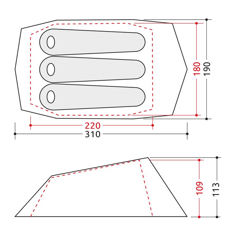 TENDA MINIMA 3 SL