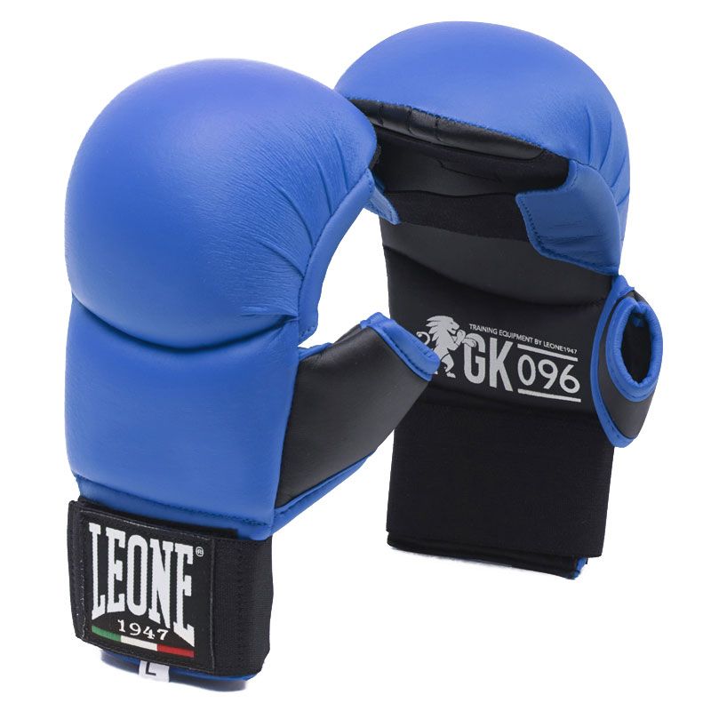 Guanti Karate/Fit-Boxe - Siltex Pu BLU