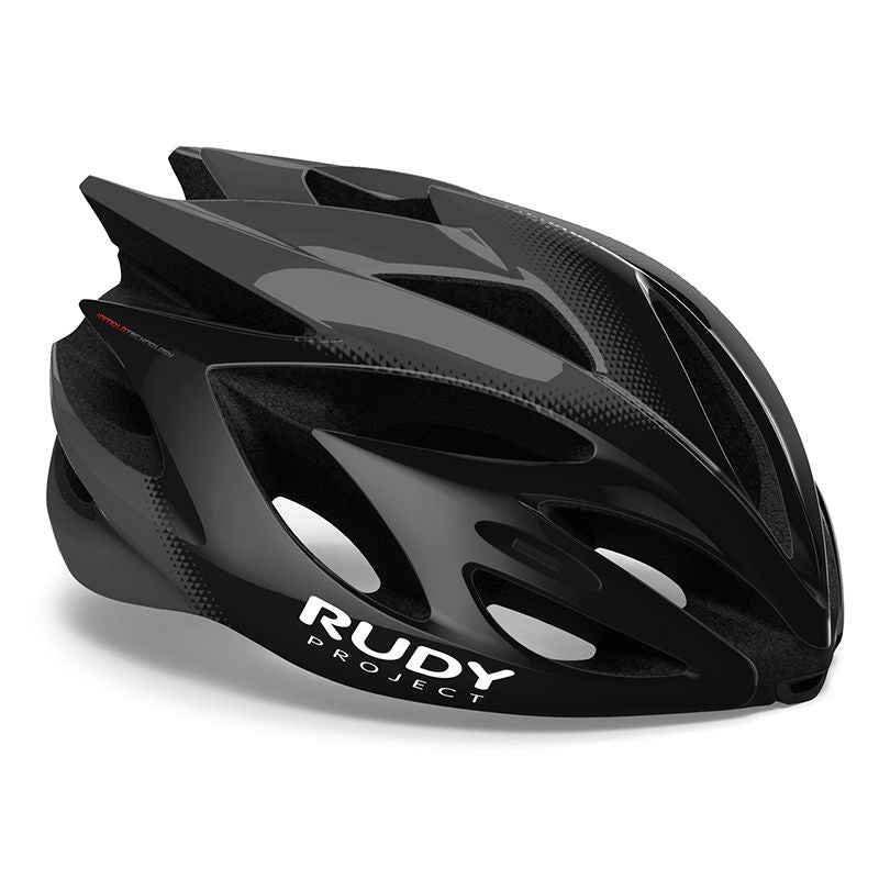 Casco Rush BLACK TITANIUM SHINY