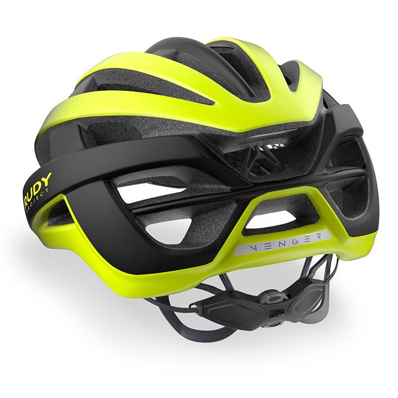 Casco Venger YELLOW FLUO/BLACK MATTE