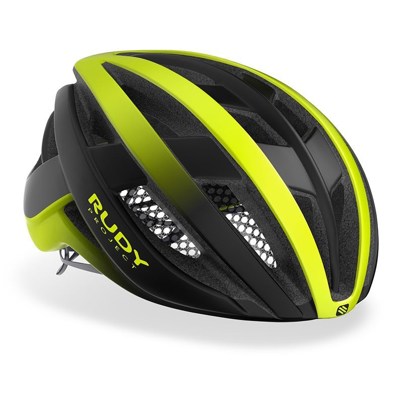 Casco Venger YELLOW FLUO/BLACK MATTE