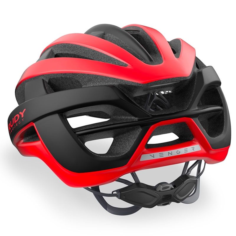 Casco Venger RED/BLACK MATTE