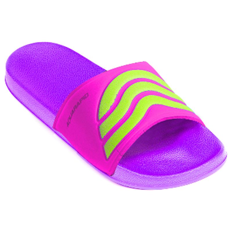 CIABATTE BAMBINO FASCIA LOGO E VIOLA