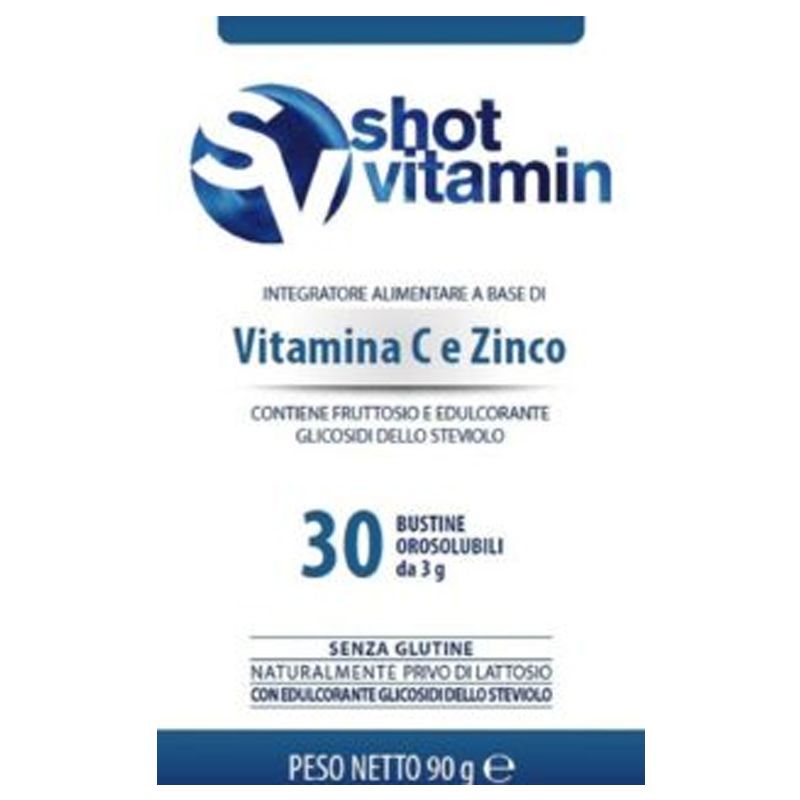 Shot Vitamin C E Zinco - 30bs